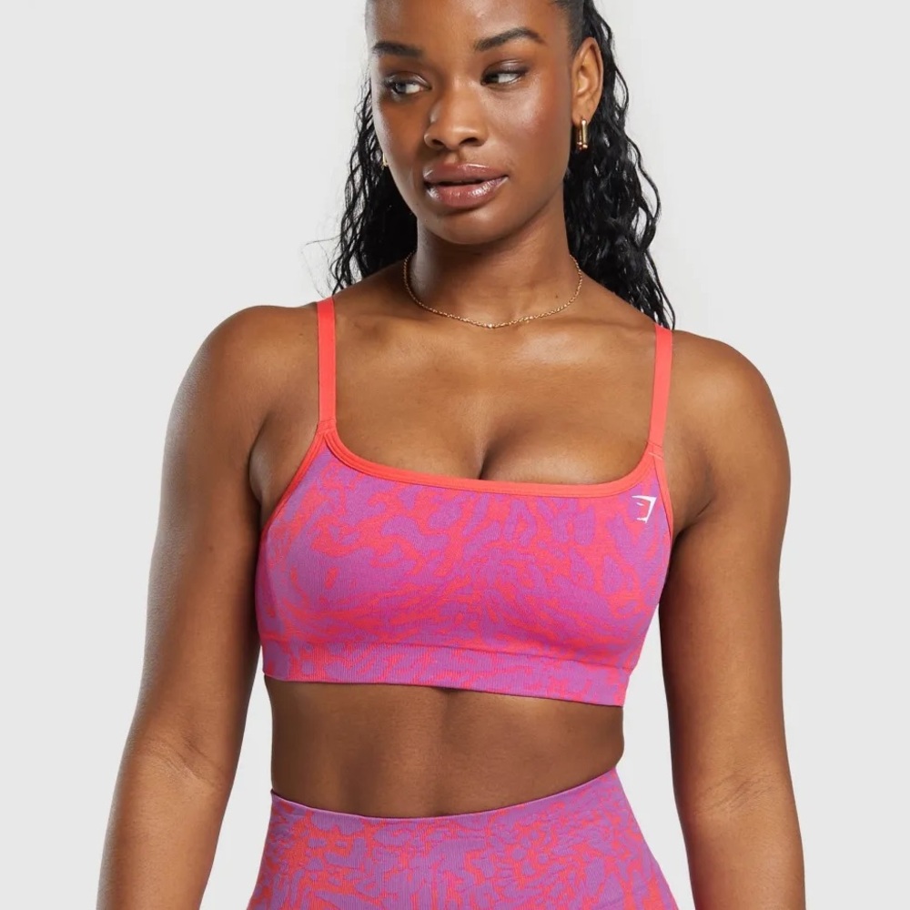 ISO Gymshark Adapt Bra size Large Shelly Pink/Fly Coral